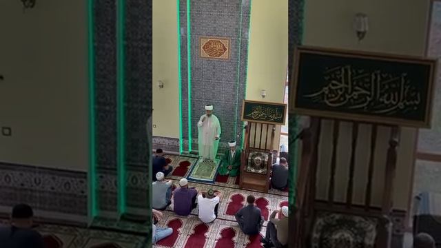 Поздравление с 1445 годом, по хиджре пророка Мухаммада мир ему! в мечети Фатиха смотреть онлайн