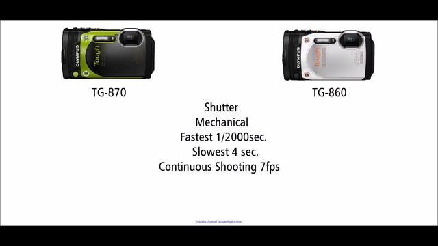 Olympus Tough TG-870 vs Olympus Tough TG-860 - one difference смотреть онлайн