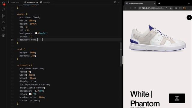 Products Page HTML CSS JavaScript | Draggable Canvas Product Page | Draggable Element JavaScript смотреть онлайн