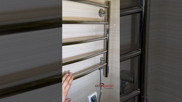 Электрический полотенцесушитель | Ремонт квартир СПб смотреть онлайн