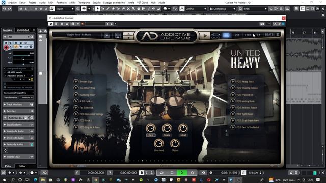 3 PRESETS Addictive Drums 2 PROMOÇÃO смотреть онлайн