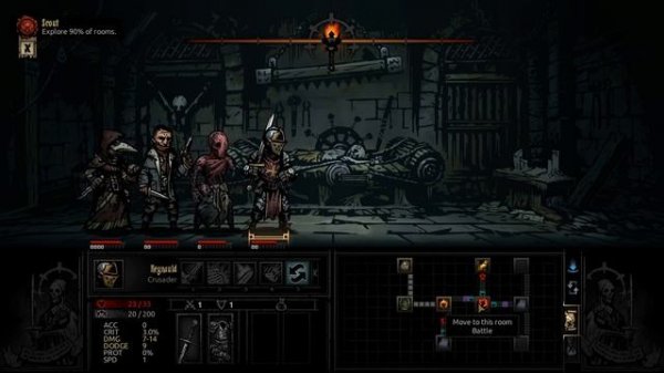 Modded Darkest Dungeon 003 - The Homunculus (No commentary)