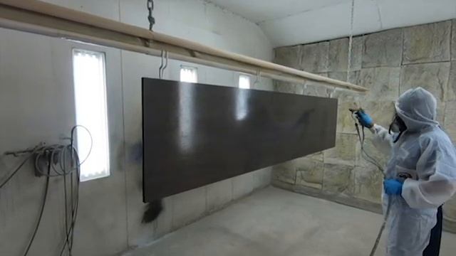 demo of satin pcl automotive urethane on a wood panel смотреть онлайн