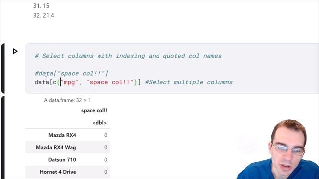 How to Select a Column in R смотреть онлайн