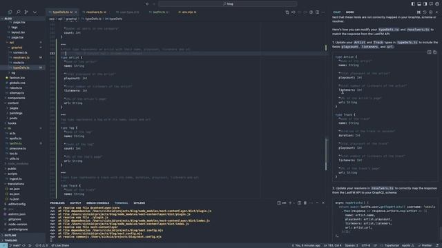 Adding lastfm charts to my graphql api using AI смотреть онлайн