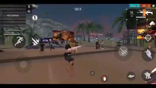 Free Fire Live Gameplay with MG Squad смотреть онлайн