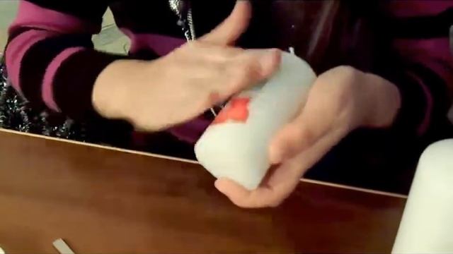 Декупаж свечи, мини мк Алисы Лучинской. смотреть онлайн
