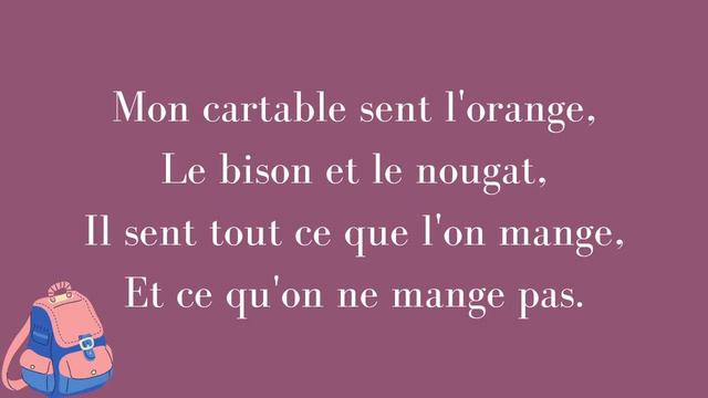 🎒Mon cartable de Pierre Gamarra - Poésie смотреть онлайн
