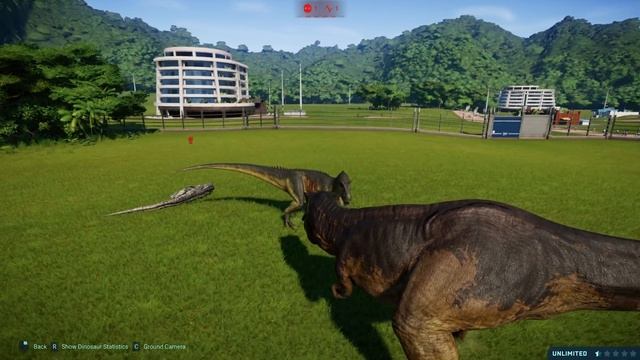 T Rex Vs Spinosaurus, Baryonyx, Carnotaurus, Allosaurus, Carcha, Ceratosaurus - Dinosaurs Fighting