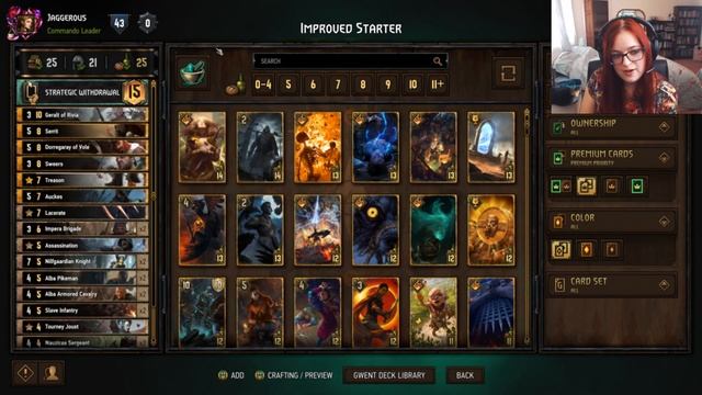 Gwent | Nilfgaard Beginner Deck Guide | Strategic Withdrawal Starter смотреть онлайн