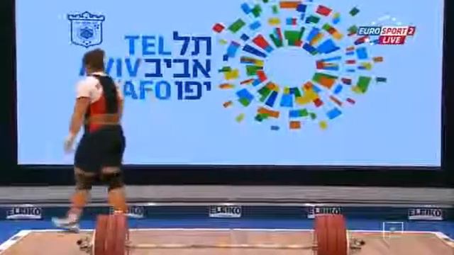 KASHIRINA Tatiana 2j 180 kg cat. +75 European Weightlifting Championship 2014 смотреть онлайн