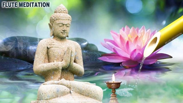Buddha's Flute Music | Tranquil Flute | Relaxing Music For Meditation, Zen & Healing Mind смотреть онлайн
