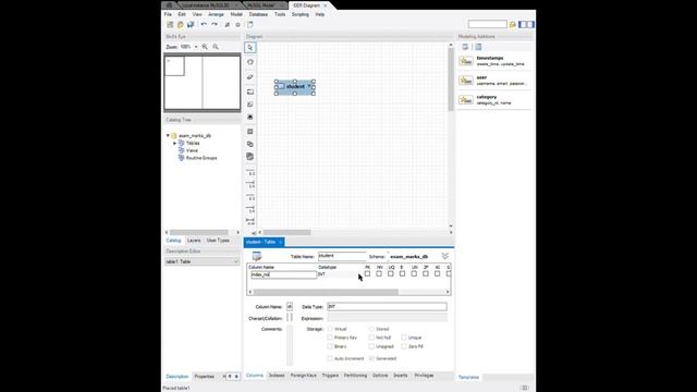 Create a Normalized Database table when creating an ER diagram using MySQL Workbench смотреть онлайн