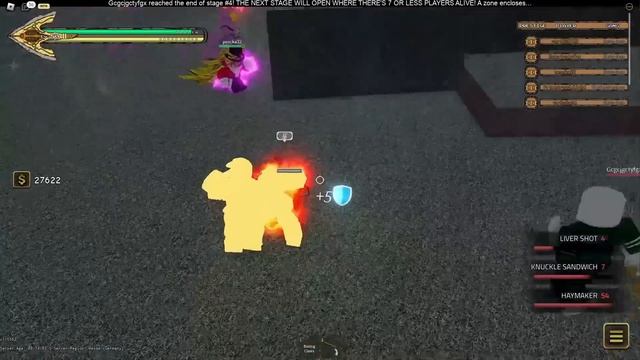 |YBA| БЕССМРТИЕ в сбр / Gold Experience Requiem против сбр в юба смотреть онлайн