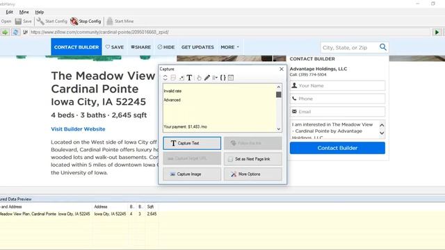Scraping Details from Zillow Property URLs | Webharvy смотреть онлайн