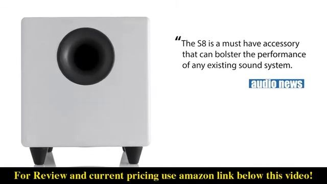 Review Audioengine S8 250W Powered Subwoofer 2021 смотреть онлайн