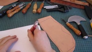 Как сделать ножны и кобуры из кожи. «Приборы и материалы» часть 1.