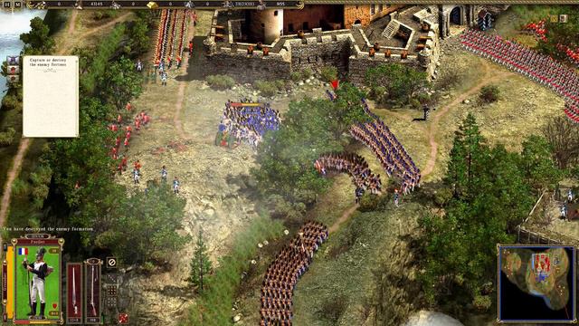 Cossacks 2 French Campain Mission 4 Fort Goumont (Short version) смотреть онлайн