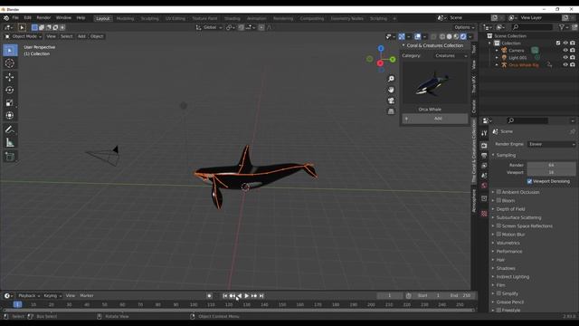 Blender 2.9x - Coral & Creature Collection Addon! смотреть онлайн