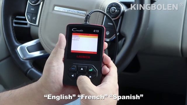 Launch Creader CR419 CR419 Code Reader Overview смотреть онлайн