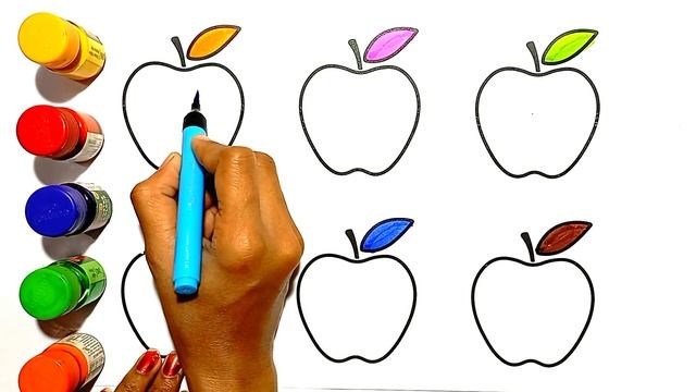 a for apple, b for ball | small abcd letters tracing | abc learning | kids class | #toonntoonntv #5 смотреть онлайн