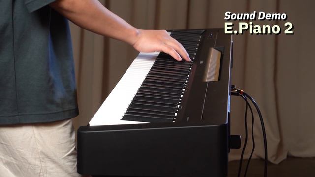 เปียโนไฟฟ้าที่เหมาะในการพกพา | Yamaha P-145 смотреть онлайн