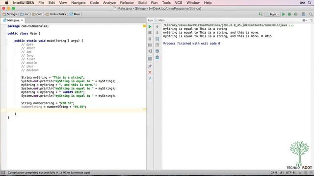 Java top Course : Understanding Strings And Finishing Up Primitive Data Types(Part 10) смотреть онлайн