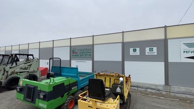 Обзор самоходных самосвальных тележек из Японии! Покупка И доставка Японской спецтехники по РФ. смотреть онлайн