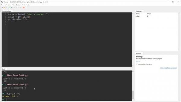 04.01 - User Input in Python