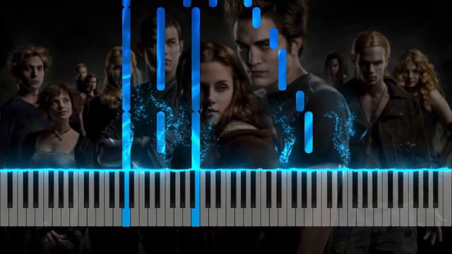 The Twilight Saga - I Dreamt of Edward by Carter Burwell Piano Tutorial смотреть онлайн