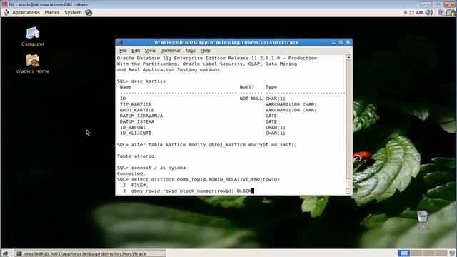 Oracle TDE in 11g R2 смотреть онлайн