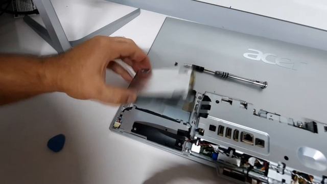 Acer aspire c24 865 Cambio de Disco Duro parte 1 Español смотреть онлайн