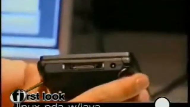 Zaurus PDA SL-5500 prototype смотреть онлайн