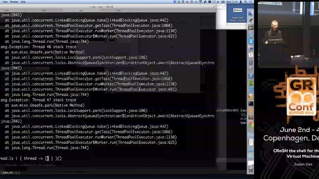 CRaSH the shell for the Java Virtual Machine смотреть онлайн