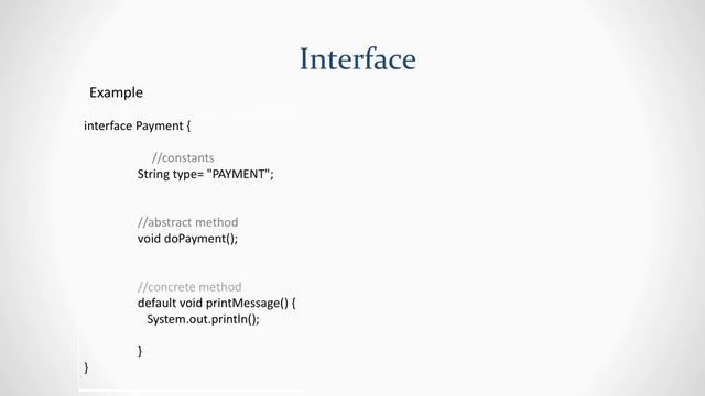 Abstract vs Interface - java смотреть онлайн