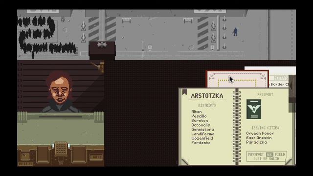 Papers, Please 0 Citations - Day 1 смотреть онлайн