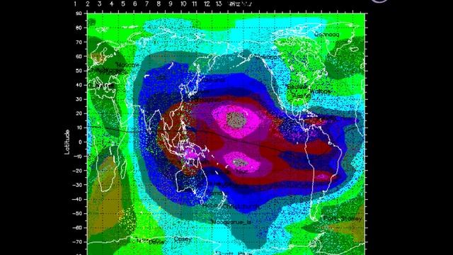 Global Ionospheric foF2 Map September 21 ~ 27, 2012 смотреть онлайн