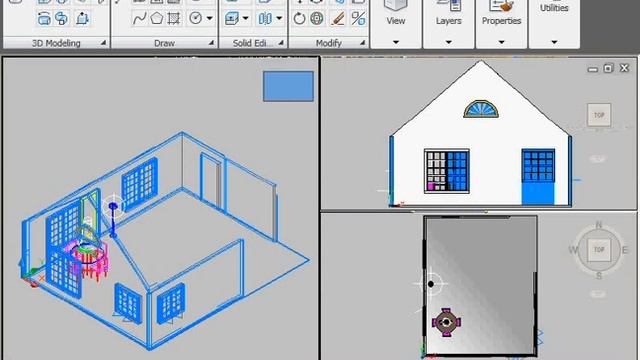 AutoCad - 13-3 حفظ واسترجاع منفذ الرؤية смотреть онлайн