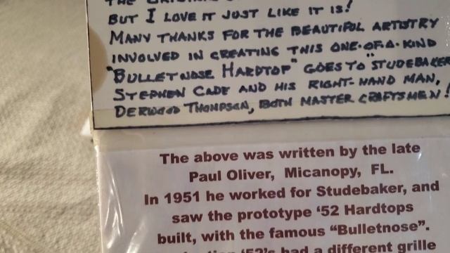 1952 Studebaker Starliner Hardtop "Prototype" смотреть онлайн