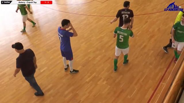 Astory-Строй Тау,СУПЕР ЛИГА,18-ТУР,ОТКРЫТОЕ ПЕРВЕНСТВО ГОРОДА КОКШЕТАУ ПО ФУТЗАЛУ 2022-2023 ГГ. смотреть онлайн