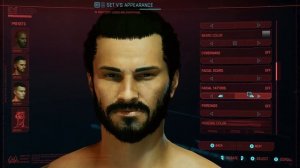 how to create john wick cyberpunk 2077 character creation