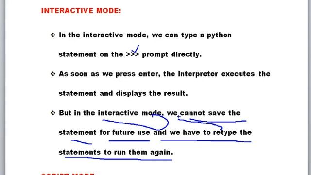 Part - 3 | Unit 2 | Interactive & script modes in Python| CBSE CLASS 11| By Ravi sspet смотреть онлайн