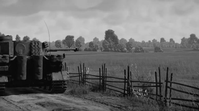 War Thunder, Panzer Tiger H1 Footage WWII смотреть онлайн