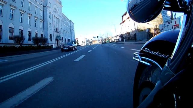 Przejazd Przez Tarnów Honda Shadow 23-03-19