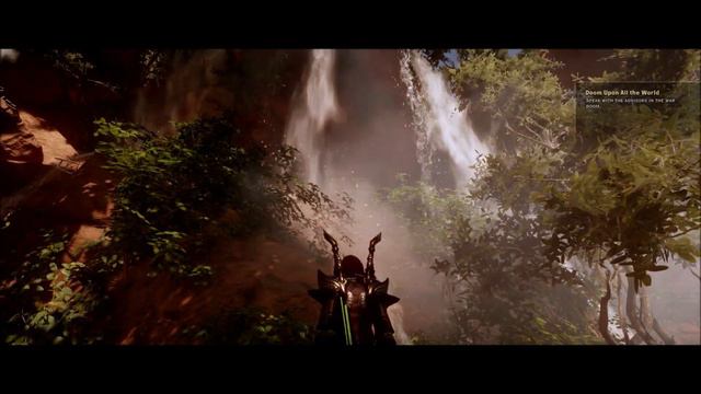 Waterfalls in the Forbidden Oasis - details in Dragon Age: Inquisition смотреть онлайн