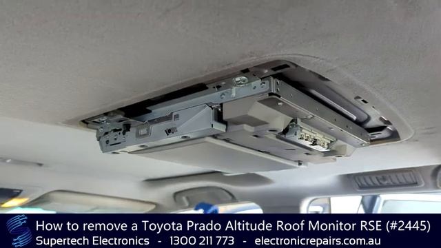 How to remove a Toyota Prado Altitude Roof Monitor RSE (#2445) смотреть онлайн