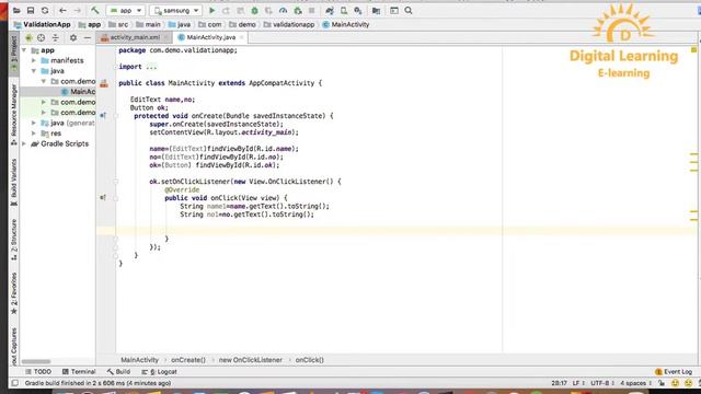 39 Android Data Validation | Online Training Download app from below link смотреть онлайн