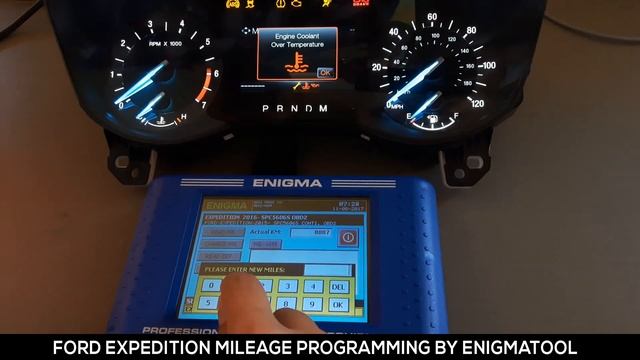 Ford Expedition 2015 OBD2 instrument cluster by ENIGMATOOL смотреть онлайн