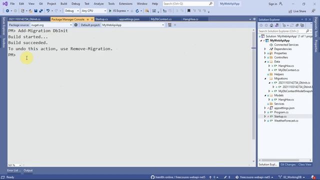[WebAPI-NET5] #3 - Entity Framework Core (Code First) смотреть онлайн