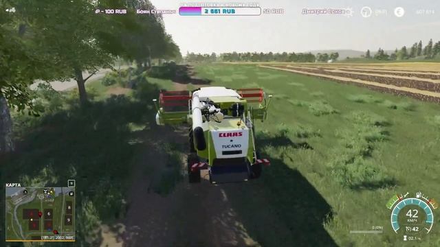 ?Farming Simulator 19?- Пока фиксят 22ю ферму продолжаем карьеру на карте "Золотой колос".Приветик смотреть онлайн